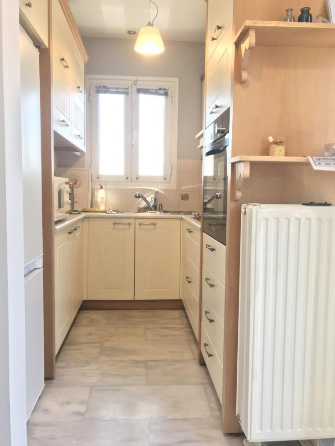 Beautiful Maisonette With A View To The Mountains And The Sea Agia Marina  ภายนอก รูปภาพ