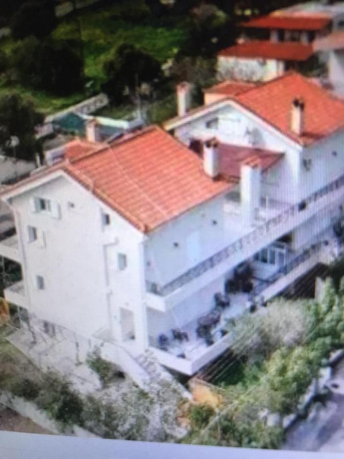 Beautiful Maisonette With A View To The Mountains And The Sea Agia Marina  ภายนอก รูปภาพ