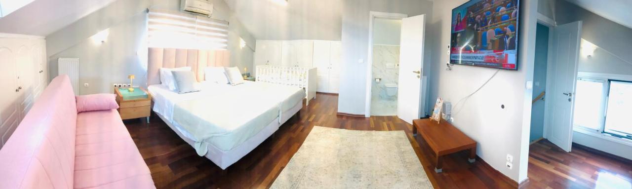 Beautiful Maisonette With A View To The Mountains And The Sea Agia Marina  ภายนอก รูปภาพ