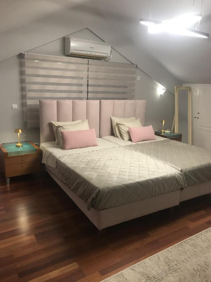 Beautiful Maisonette With A View To The Mountains And The Sea Agia Marina  ภายนอก รูปภาพ